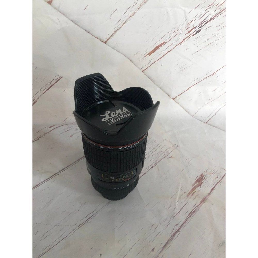 coffee cup camera lens mug